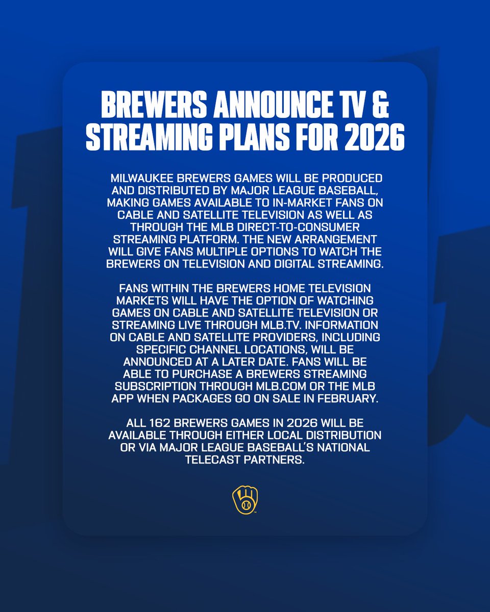 Milwaukee Brewers tweet media