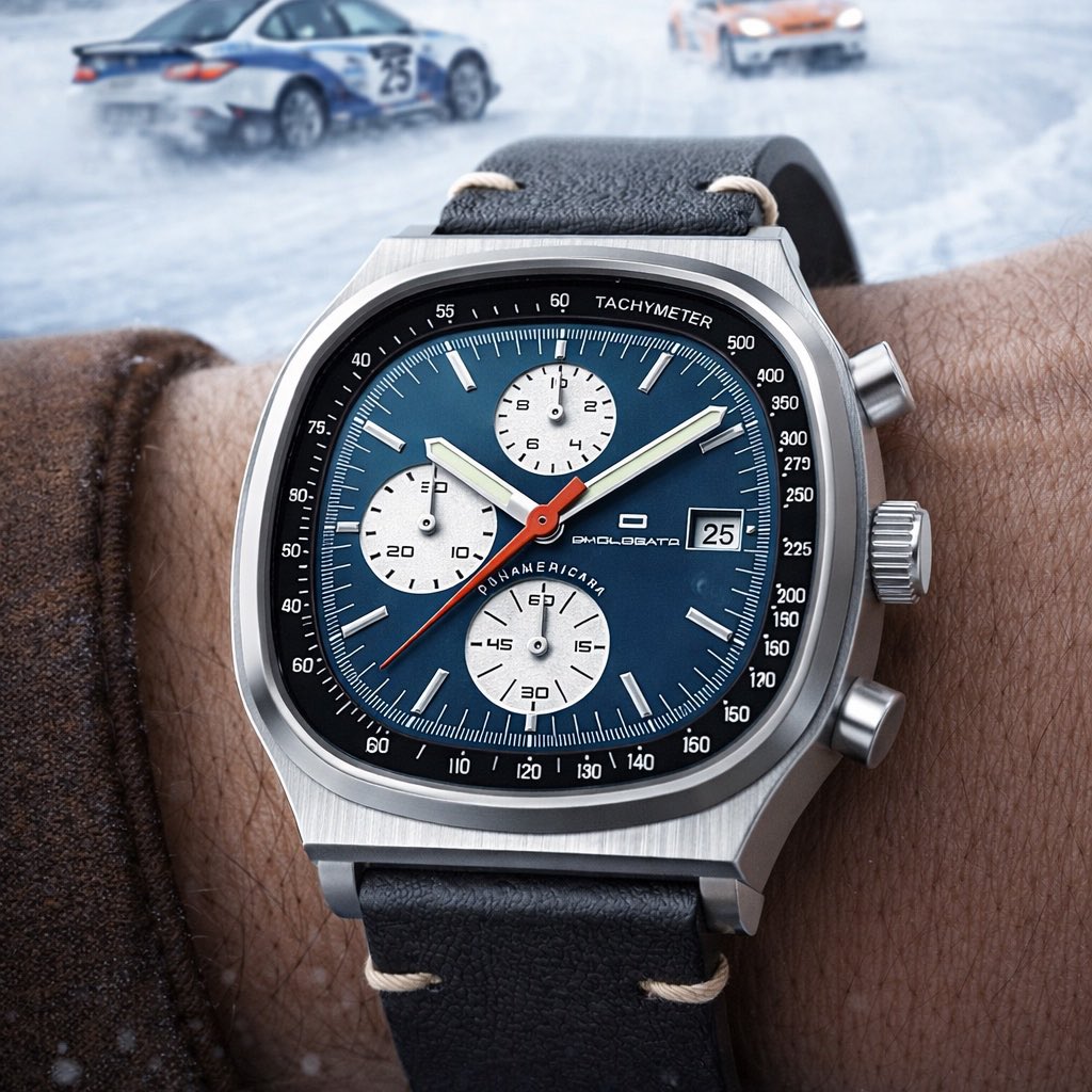 Now the OSLO is in production we’re closing the deposit option this evening on this model and all new Panamericana chronographs. 

If you’d like to take advantage you have until midnight UK time to do so. 

omologatowatches.com/panamericana-1