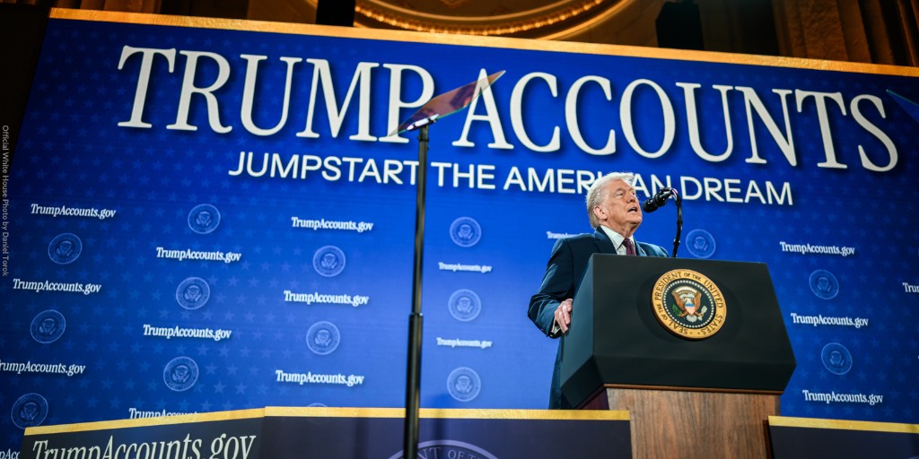 TaxNotes's tweet image. Automatic enrollment should be implemented for the Trump administration’s new tax-deferred investment program to ensure that as many qualified minors are benefiting from it as possible, according to the Center for Taxpayer Rights.

More from @taxtrevor: taxnotes.co/3ZL3H0N