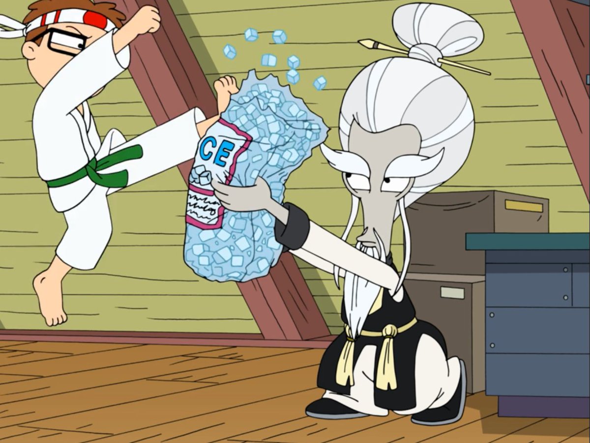 Sensei Ryan from "Scents and Sensei-bility" #AmericanDad