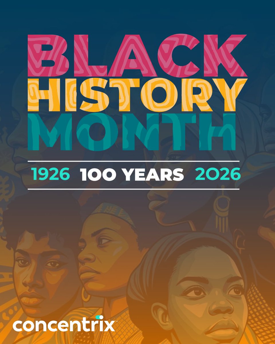 BHM. ✊🏾 This #BlackHistoryMonth, we’re honoring the past and inspiring the future. 🌍✨ At #Concentrix, we’re celebrating 100 years of incredible contributions by the Black community through reflection, education, and action. ❤️