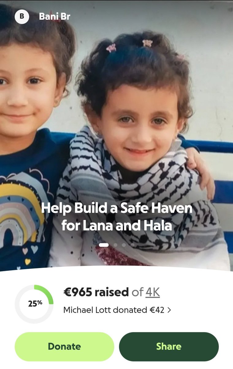 ONLY 35 EUROS REMAINING TO RECEIVE THE TRANSFER AND COVER MY BASIC NECESSITIES.

If you’re scrolling, PLEASE leave a dot . it's just a dot

gofund.me/41601f8be