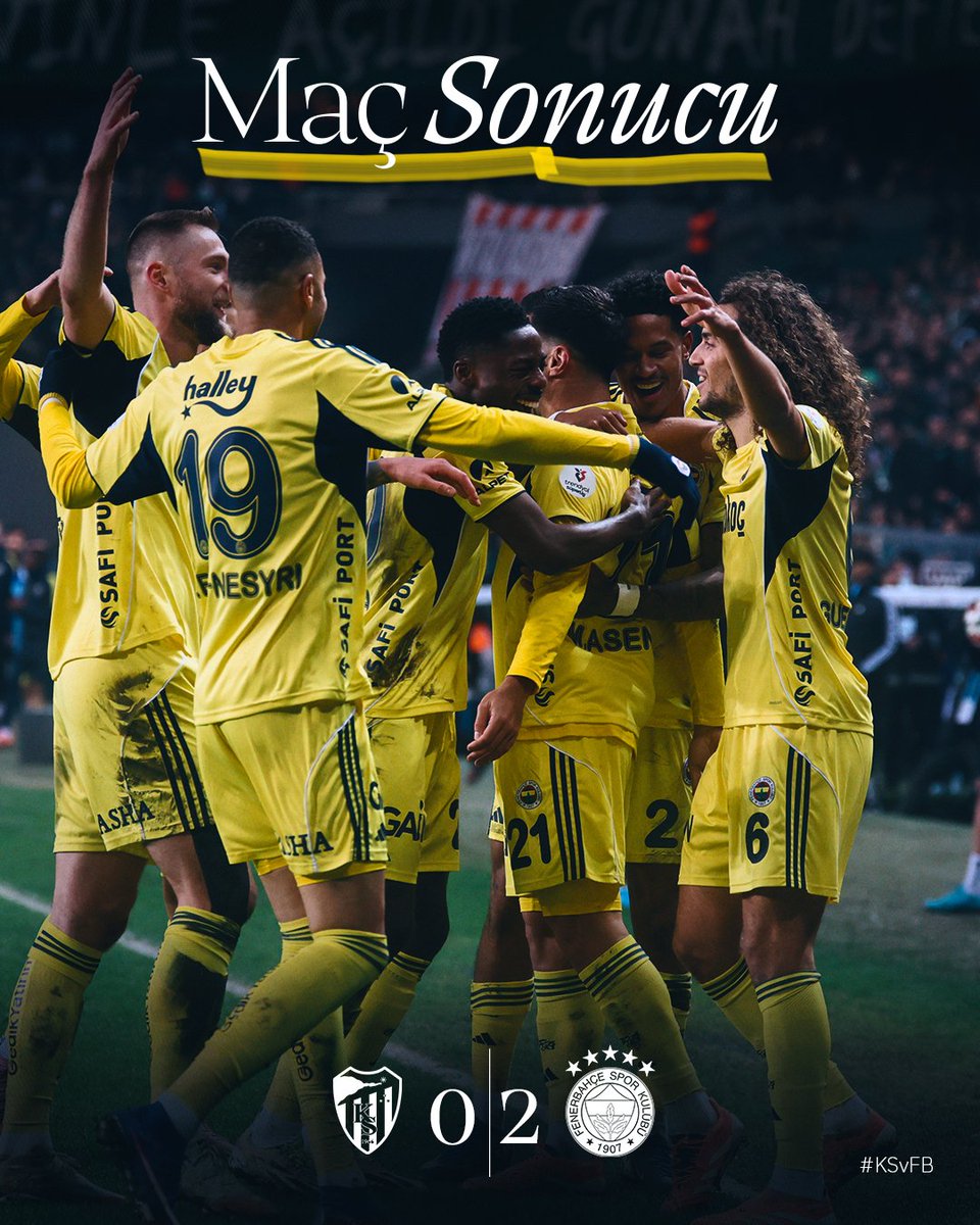 3 puan bizim! 💪 

#KSvFB