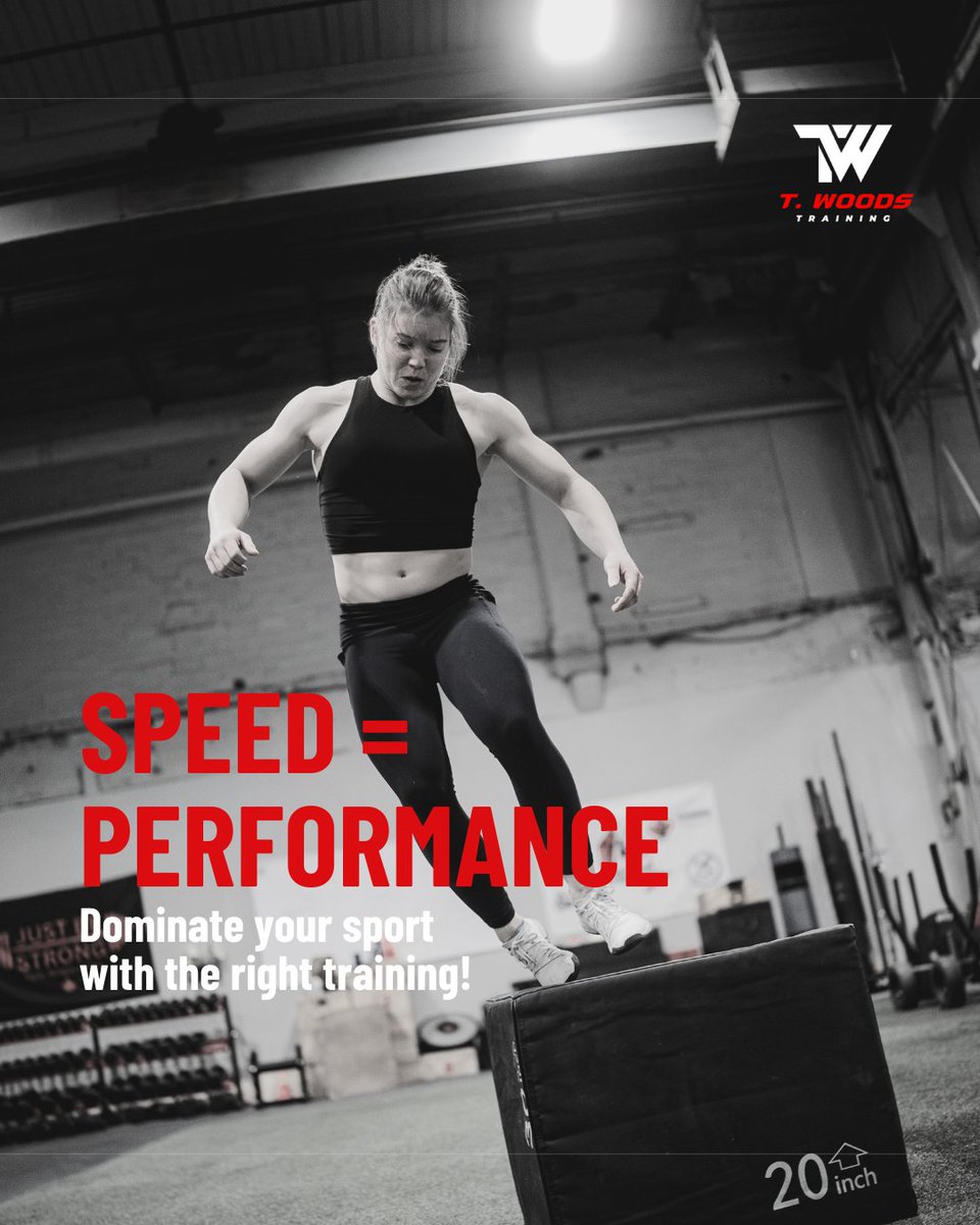 Get faster, stay ahead, and perform at your best. Speed training isn’t just for sprinters, it’s for every athlete. 🏃♂️💨 Ready to level up your training?