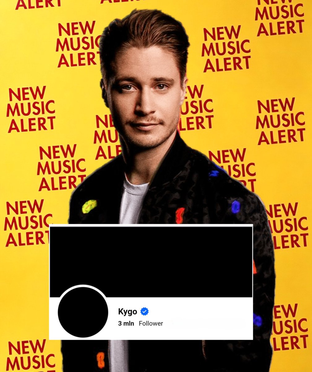 HE'S COMING 👀🚨

Kygo has changed its profile pic on social medias with a black icon, and deleted all of his Instagram posts. Are you ready for a new chapter? 🎶