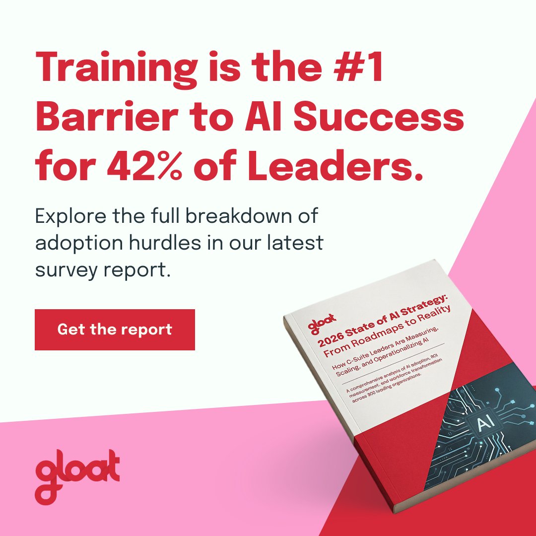 What's the #1 barrier to enterprise AI adoption?

We asked 300 CHROs and CIOs.

The answer: a lack of employee training and digital literacy. Not budget. Not technology.

People.

Full report: hubs.ly/Q041kngZ0
