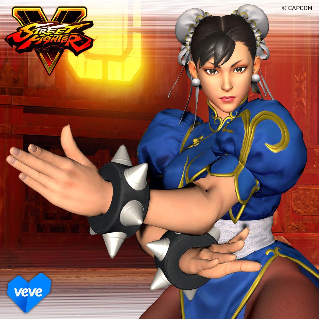 veve_official's tweet photo. You've gotten stronger since we last met.

Chun-Li embarks on an epic journey around the world to retrieve fragment pieces that are key to stopping the “Black Moons” before it's too late. Best known for her kicks, she is unforgiving towards acts of evil, but treasures her friendships with others. A martial artist and Interpol officer who seeks revenge for the death of her father. 

@StreetFighter’s Chun-Li from the Street Fighter V series drops on Sat, 7 Feb at 8AM PT. https://t.co/Zy1FP4OO5Q 

#VeVe #StreetFigher #ChunLi #Capcom #VeVeStreetFighter
