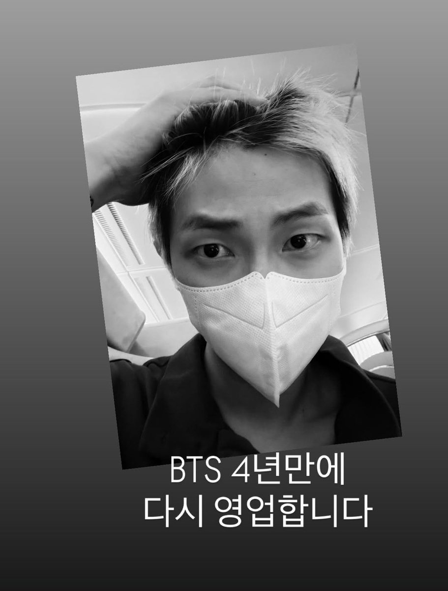 BTSTrendSongs's tweet image. BTS IS BACK IN BUSINESS BABYY!!

#RM Via Instagram Stories 

"BTS is back in business after 4 years"