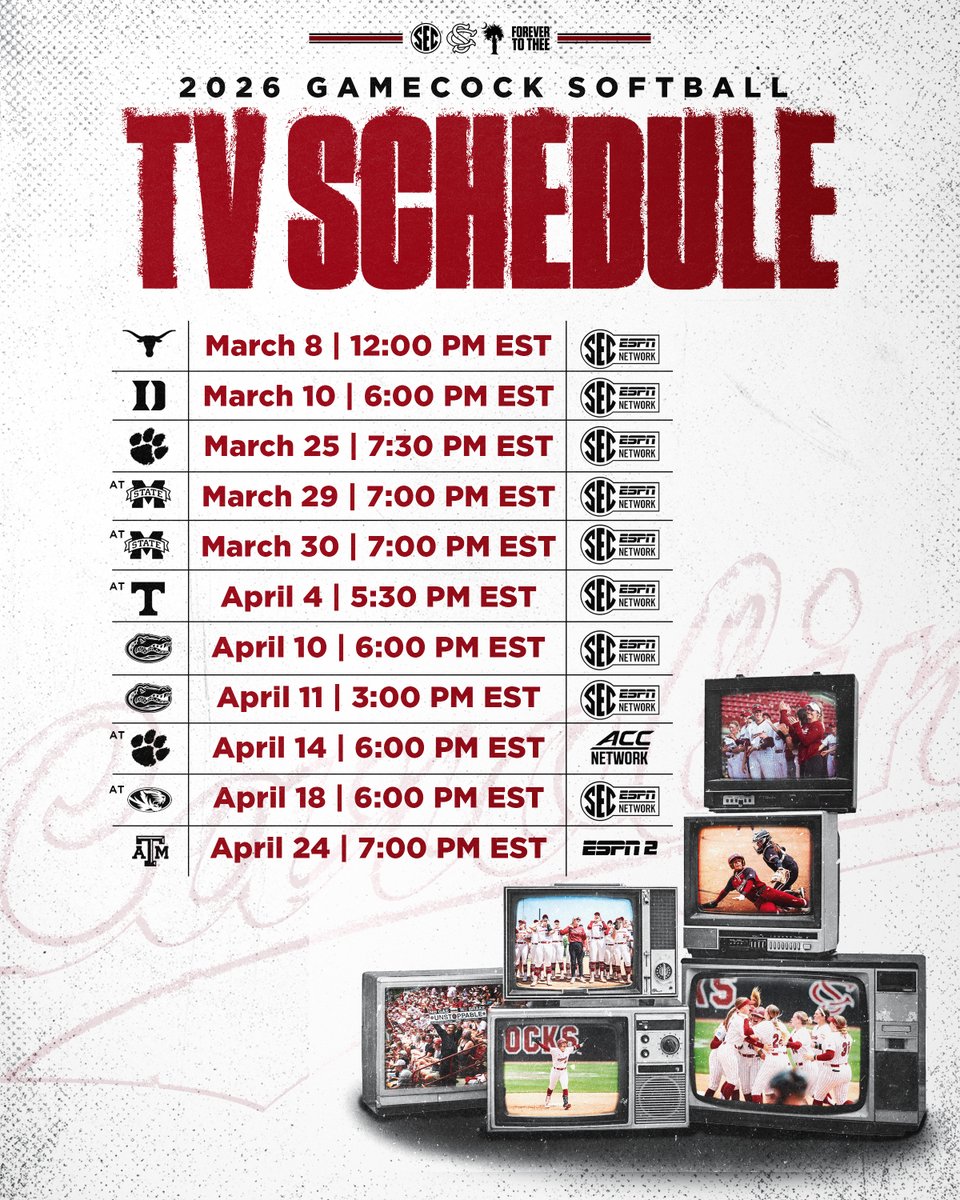 South Carolina Softball tweet media