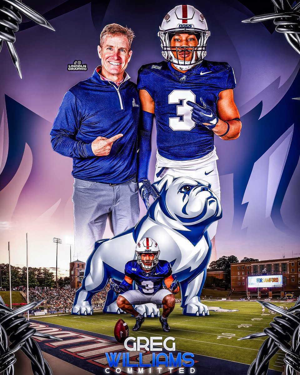 1000% Committed!!!!! Samford Let’s Work🐶