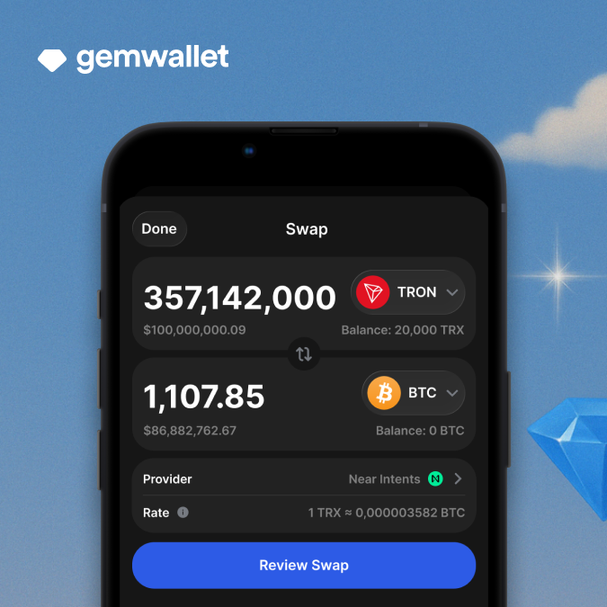 Gem Wallet 💎 tweet media