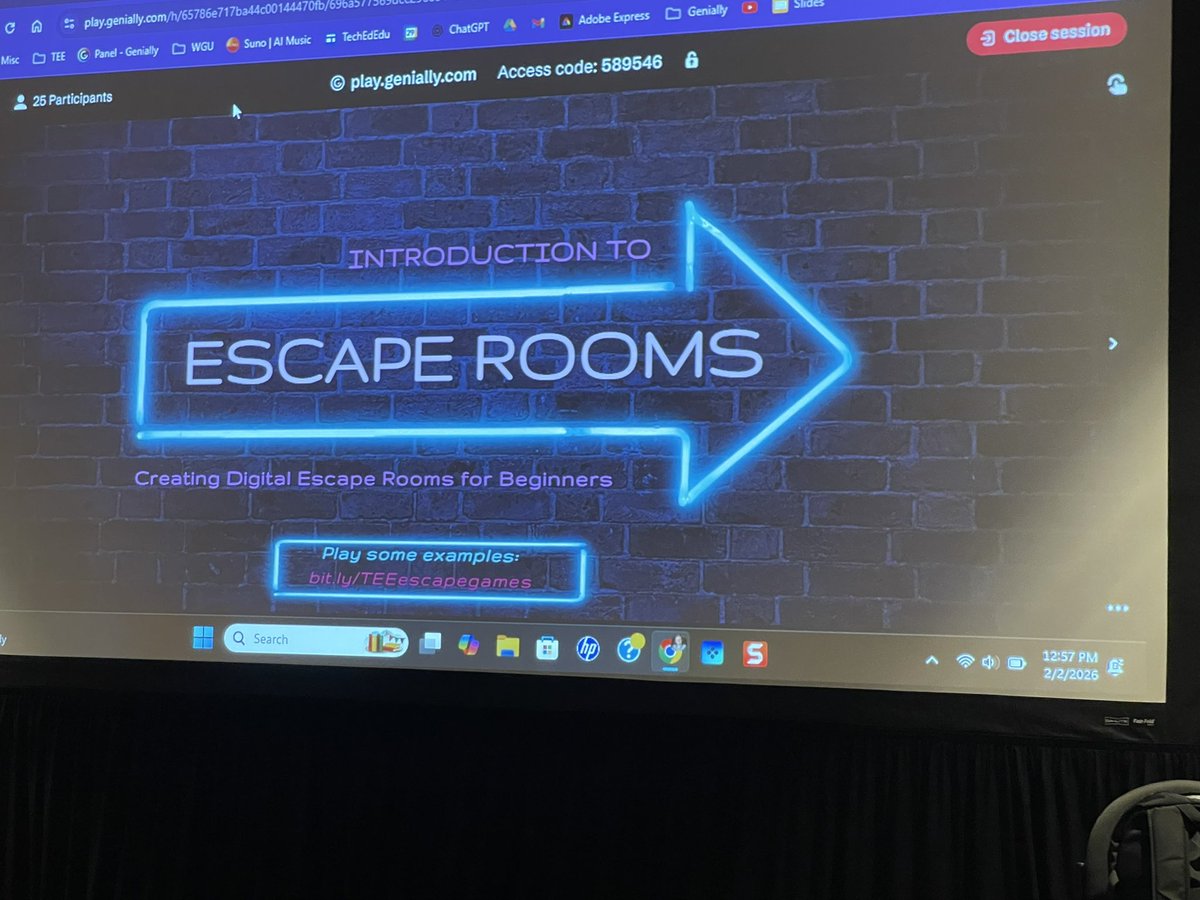 Escape rooms with <a href="/genially/">Genially</a> at #TCEA2026