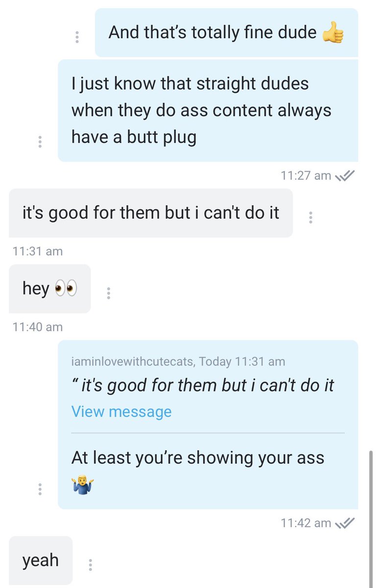 4SS4SS4SS's tweet photo. Was talking to this OF creator and why did I lowkey feel sad? He sounds disappointed 😕 https://t.co/3GyViWrUWJ