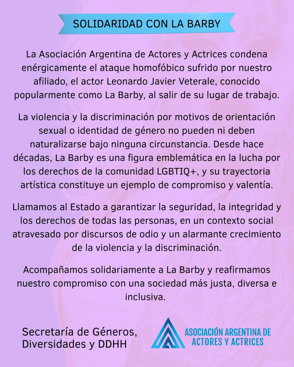 🙌 Solidaridad con <a href="/LaBarbyOk/">LA BARBY</a>