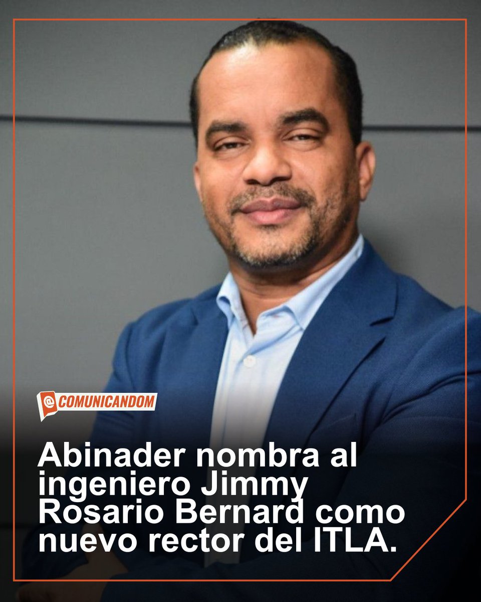 comunicandom_'s tweet photo. #Comunicandom El presidente de la República Dominicana, Luis Abinader, reafirma su apuesta por la educación y el fortalecimiento de las instituciones al nombrar al profesor Jimmy Rosario como nuevo rector del Instituto Tecnológico de las Américas (ITLA).
#Comunicandom #ITLA https://t.co/LyJvhTySQS