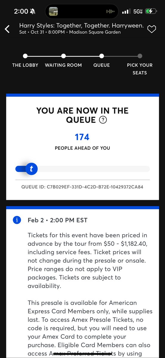 lottaloveliv's tweet image. telling my kids one day about being 174 in the queue for harryween