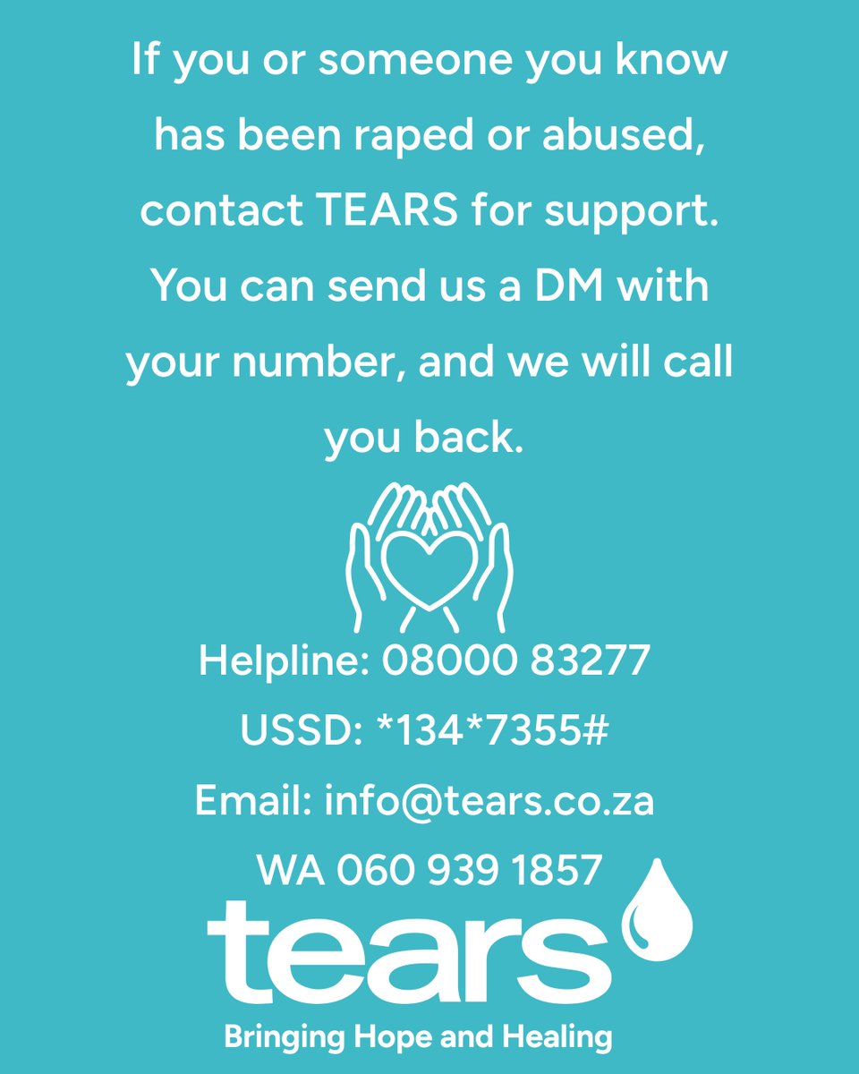 World Cancer Day reminds us that violence impacts more than safety, it impacts health.
Survivors of GBV may face increased health risks due to trauma, prolonged stress, and barriers to accessing care. At TEARS, we advocate for healing that protects lives in every sense.
If you,