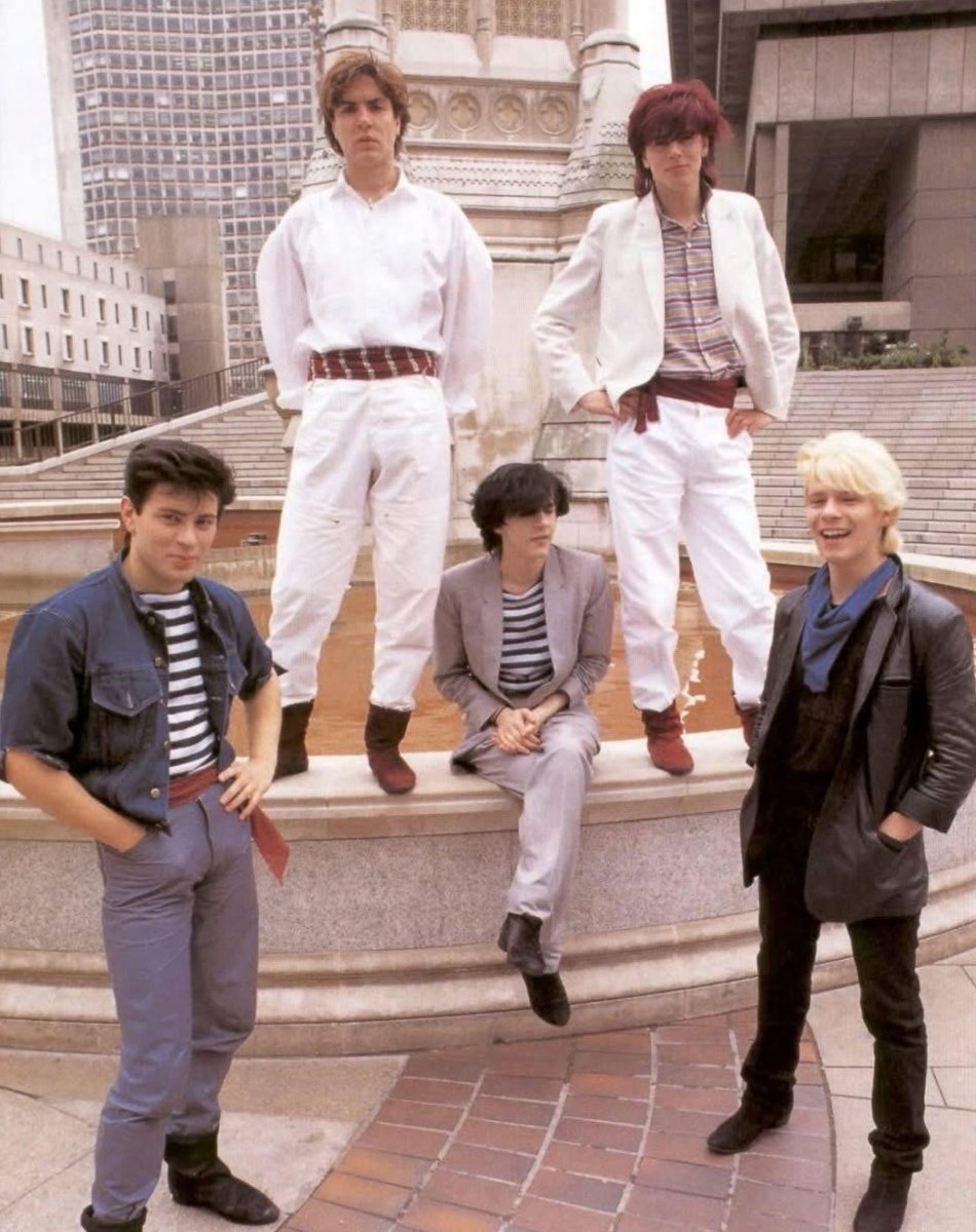 _XeniaKara_'s tweet photo. February 1981 Duran Duran release their first single, "Planet Earth." Captured in Chamberlain Square, opposite the iconic Rum Runner on Broad Street in Birmingham, where it all started. #OnThisDay https://t.co/jNT1V00IfE