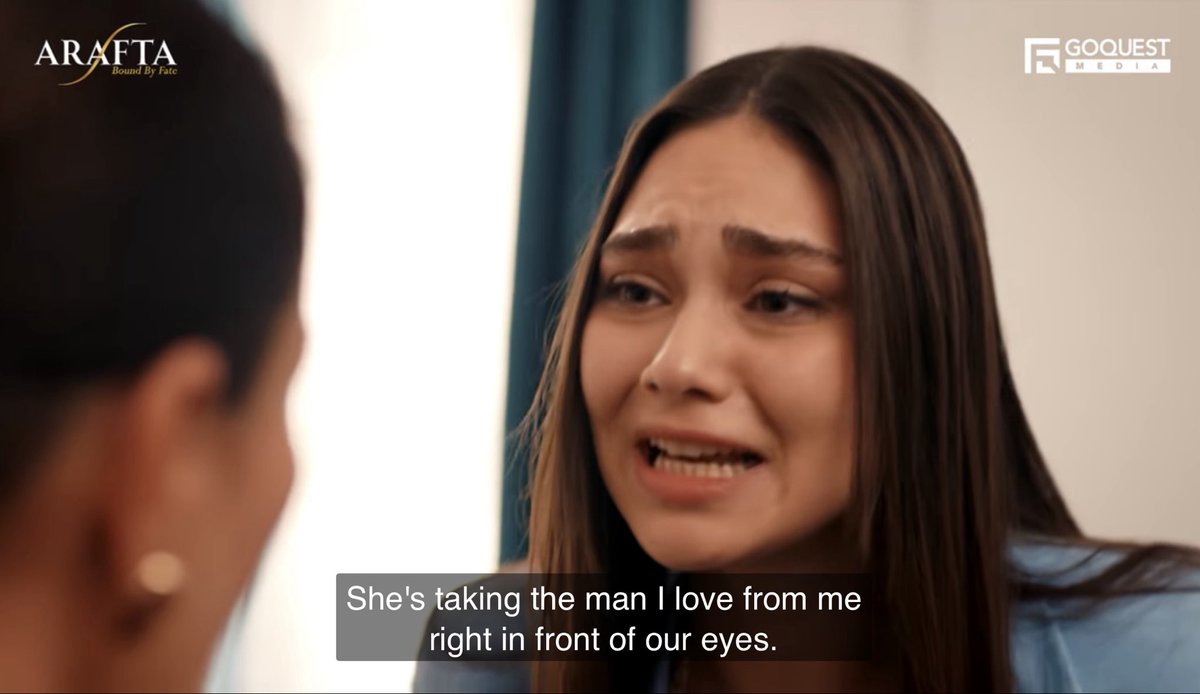 Emerald2246's tweet photo. Muzzy is no longer stopping Asli from pursuing Ates. That is weird. 

Muzzy is only focusing on Asli going out of control and hurting herself in the process but not the very reason behind it. 

#Arafta #Araftadizi https://t.co/zCH1pfTN6Z