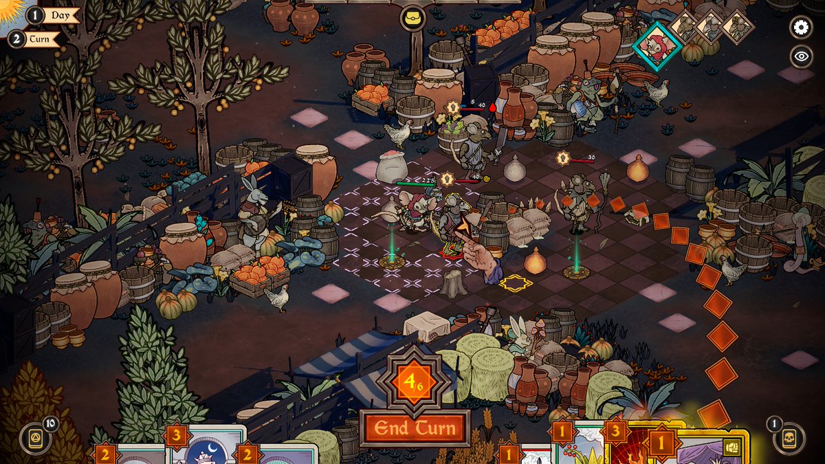 <a href="/novabrand/">NOVABRAND</a> AlcheMice is a roguelike deckbuilder that combines deck creation, turn-based combat, and strategic positioning on 3D boards 👀

You can wishlist it on Steam now! store.steampowered.com/app/3670110/Al…