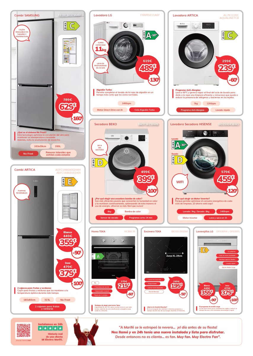 ElectroHiper's tweet photo. Febrero llega fuerte y nosotros aún más.  2ªs Rebajas  donde, confianza, acompañamiento y un buen servicio  convierte a nuestros clientes en auténticos fans.

Además  puedes comprar en febrero y no empezar a pagar hasta abril,  con Abanca Servicios Financieros. https://t.co/Sd5jOKyreA