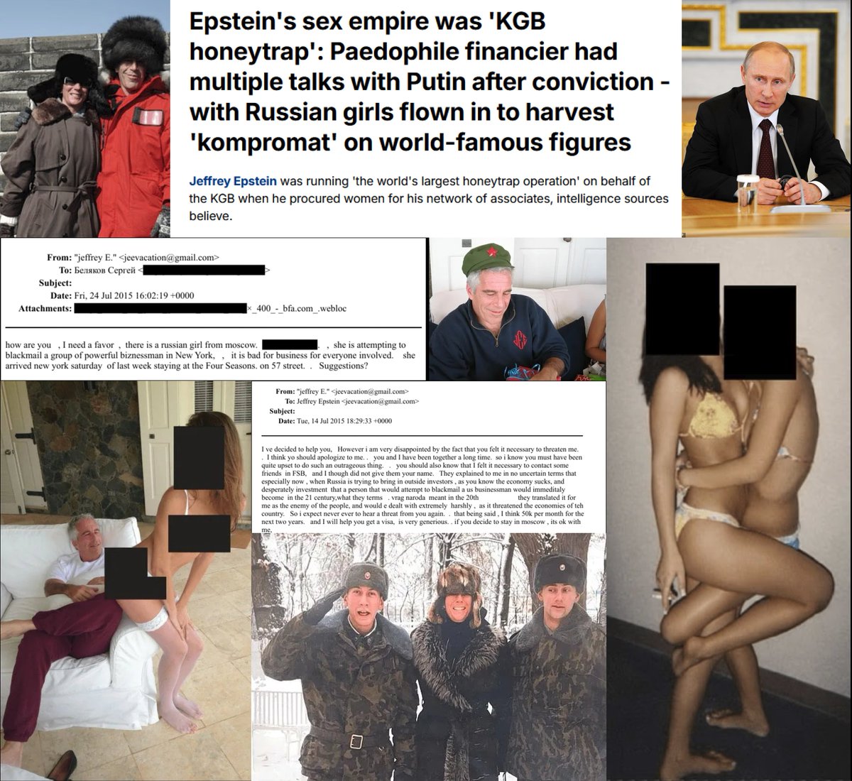 <a href="/AdameMedia/">ADAM</a> <a href="/nypost/">New York Post</a> Because Epstein was a Russian paedo-agent.