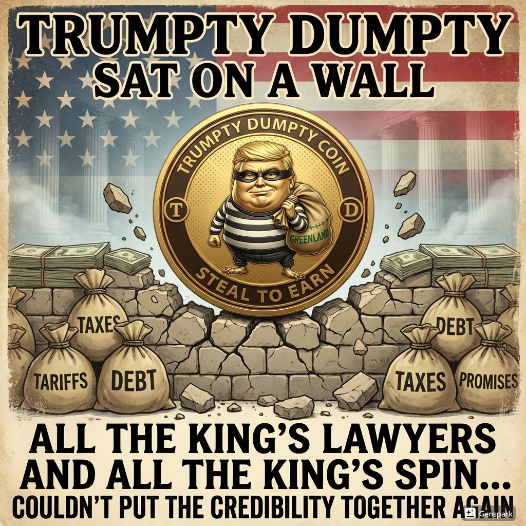 tydycoin's tweet photo. #TYDY #TrumptyDumptyCoin https://t.co/GVttvfpbNE