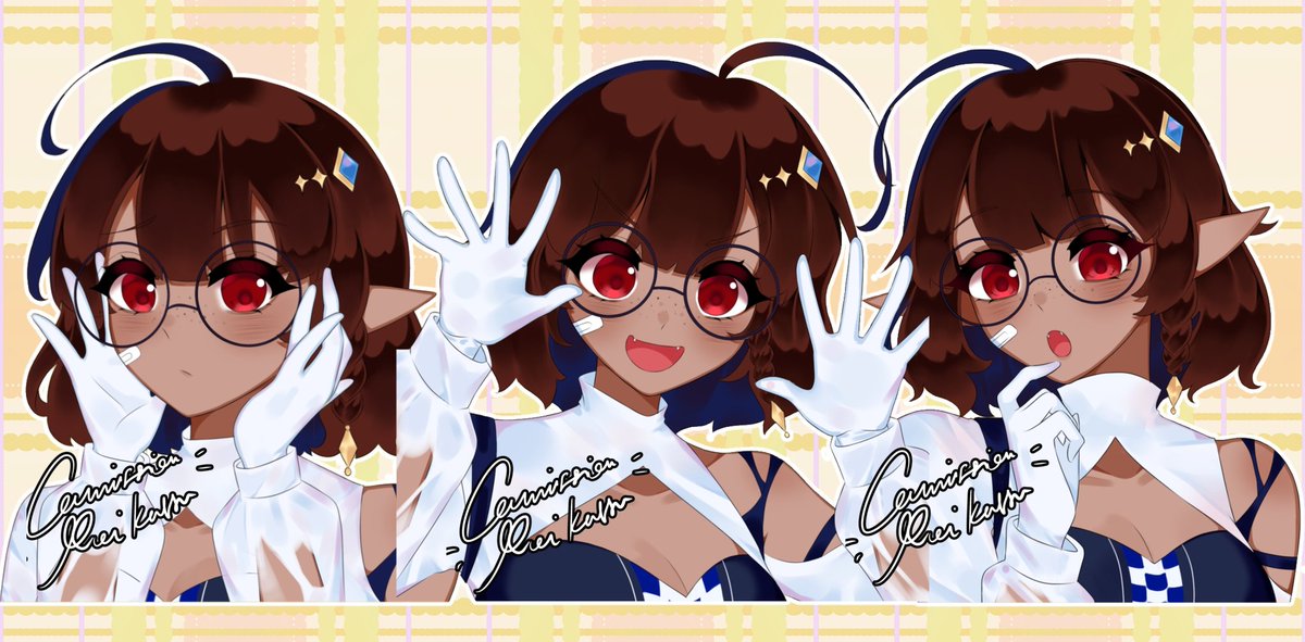 YaseYoshi's tweet photo. @Zalzarrquack Hi! I have this package of three bust up for $20! https://t.co/l68kqokSmS https://t.co/4nDkppAIlp