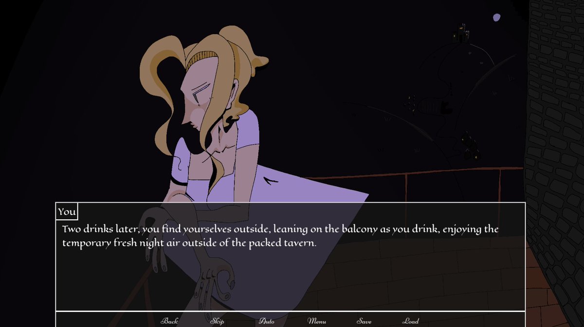 acemcspacee's tweet photo. producer notes:

this was made in one month for the sealed with a kiss game jam; there's a lot i wish i could have added, but this was so outside of my comfort zone i was just focused on getting it Done instead of perfect. it's just all motivation for what to do next project now. https://t.co/HaAddviTm1