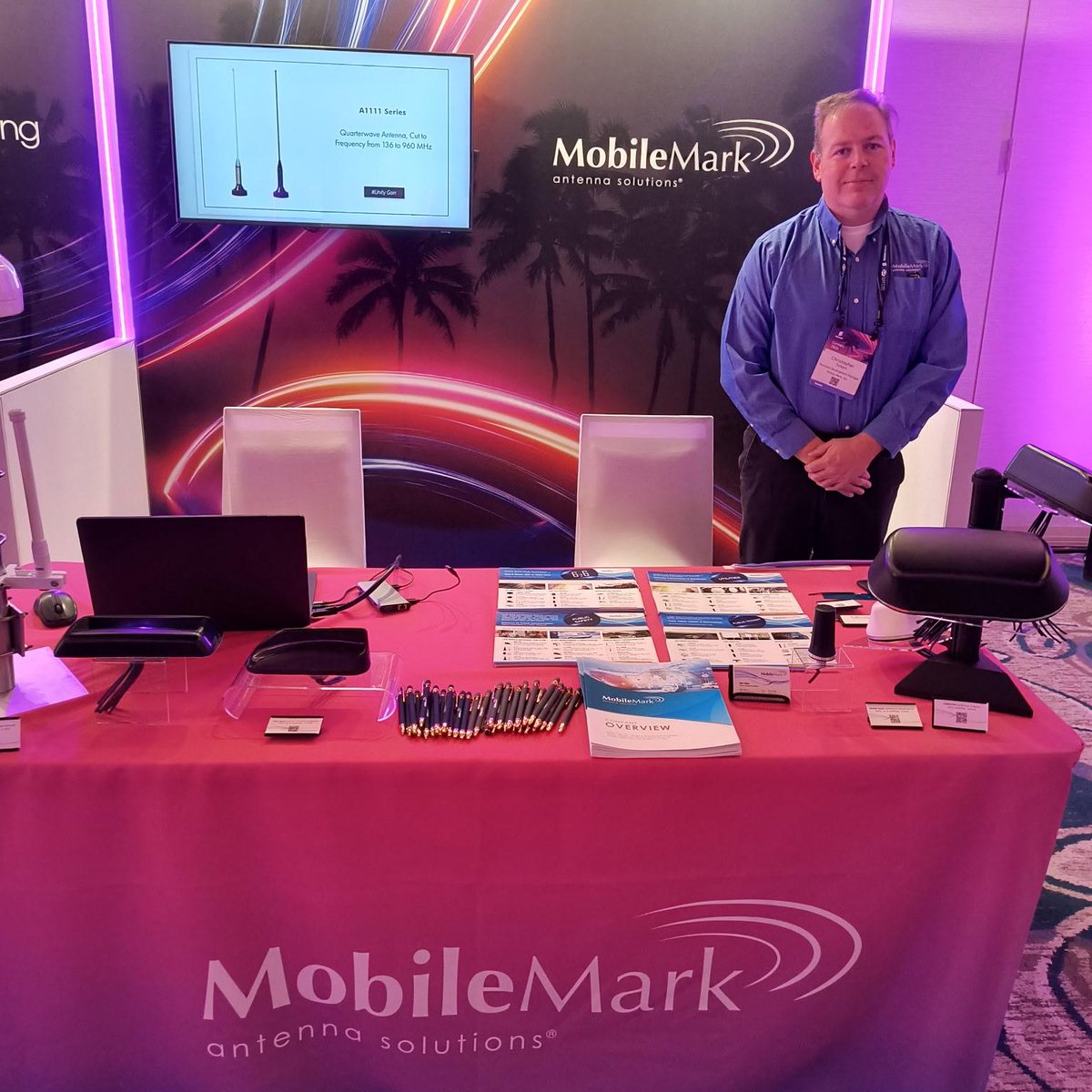 Hello from Ericsson Connect 2026!

Stop by to meet our Business Development Manager, Chris Talbert, to review our reliable antenna options and customized solutions tailored to your network and performance goals.

#MobileMark #WirelessCommunications #EricssonConnect #Antennas