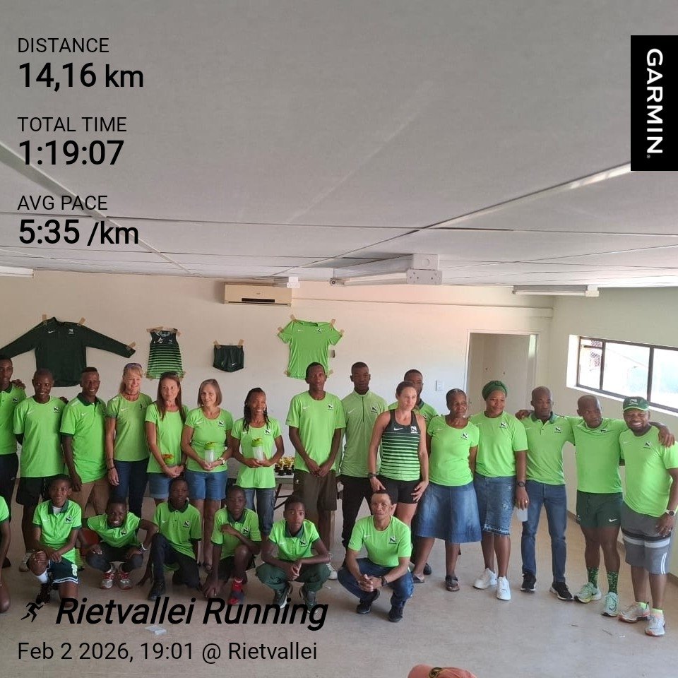 Runners are the only people I know whom when are tired, they go for a run to get rid of the tiredness 😂😂😂

#TeamNedbank
#MoreThanAClub
#RunningWithTumiSole
#TrapNLos
#CosWeLoveRunning

#garmin #beatyesterday
