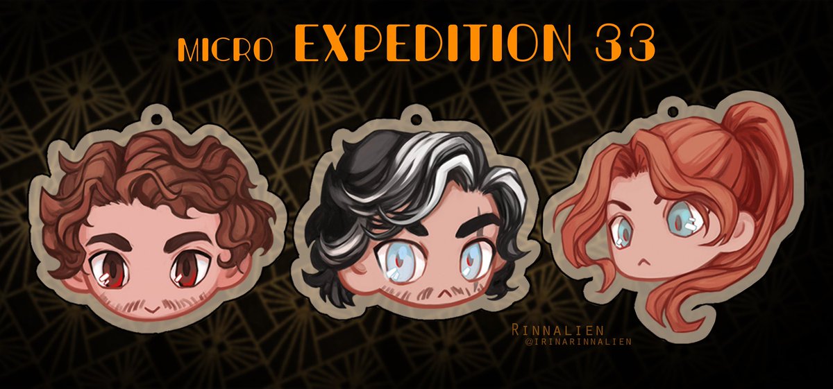 If you're feeling anxious, take this little one with you. Now you can be anxious together! 😉

#ClairObscurExpedition33 #Expedition33 #Gustave #Verso #Maelle