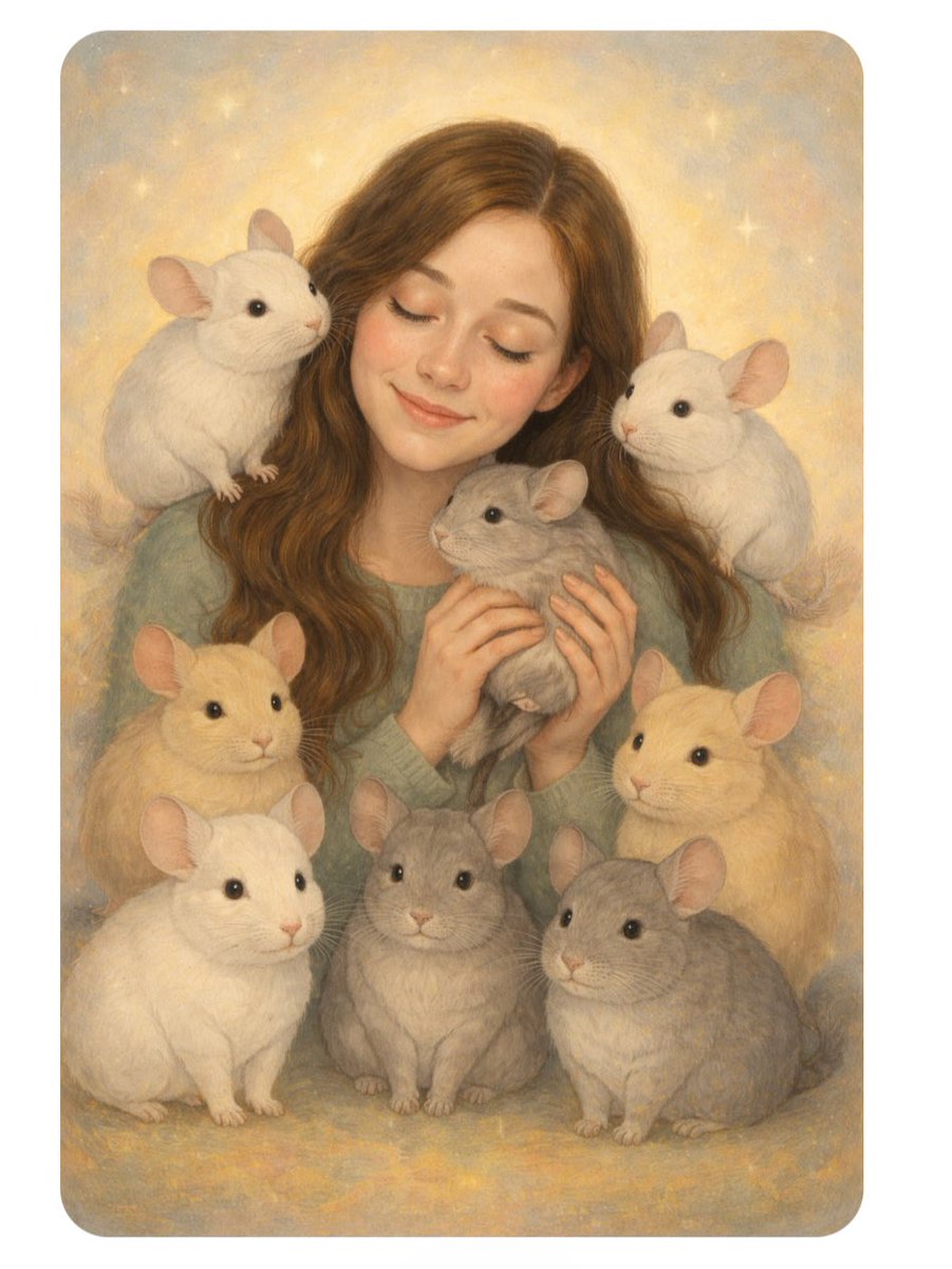 planetizzy7's tweet photo. Me and my baby's chinchilla 🐾❤️ Nihal, Crystal, Muna, Shaady, Pegasus, Orion, Reyen, Nuvoletta, #notfur #nonalafourrure  #petrescue #chinchilla #savetheanimals https://t.co/Zrkw9FkX8G