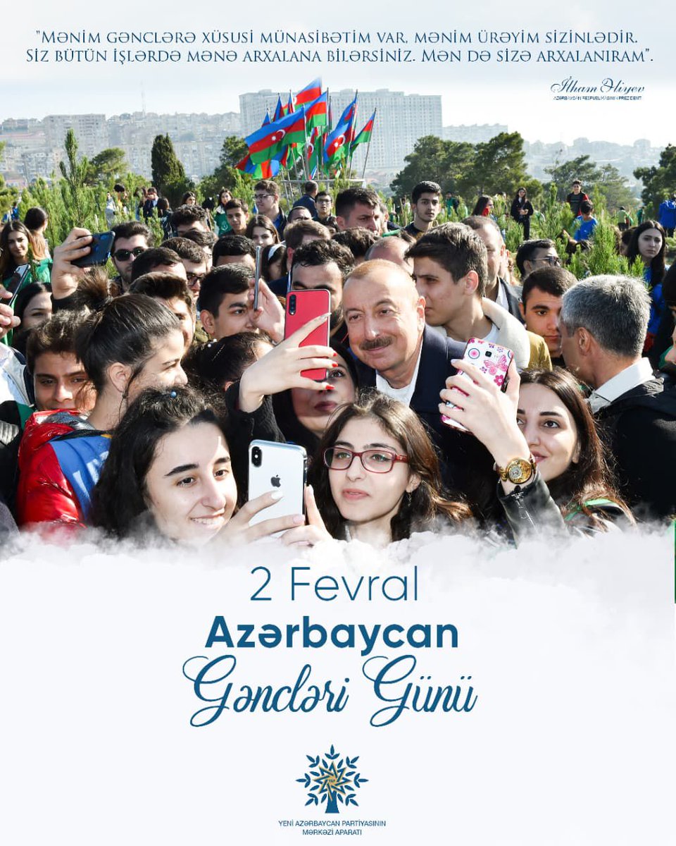 Qarayeva3497's tweet photo. Gənclik enerjisi inkişafın hərəkətverici qüvvəsidir. Könüllülük və sosial məsuliyyət gəncliyin vizit kartıdır. #2fevral #GənclərGünü #PartiyaGəncləri https://t.co/DddAkCSOPq