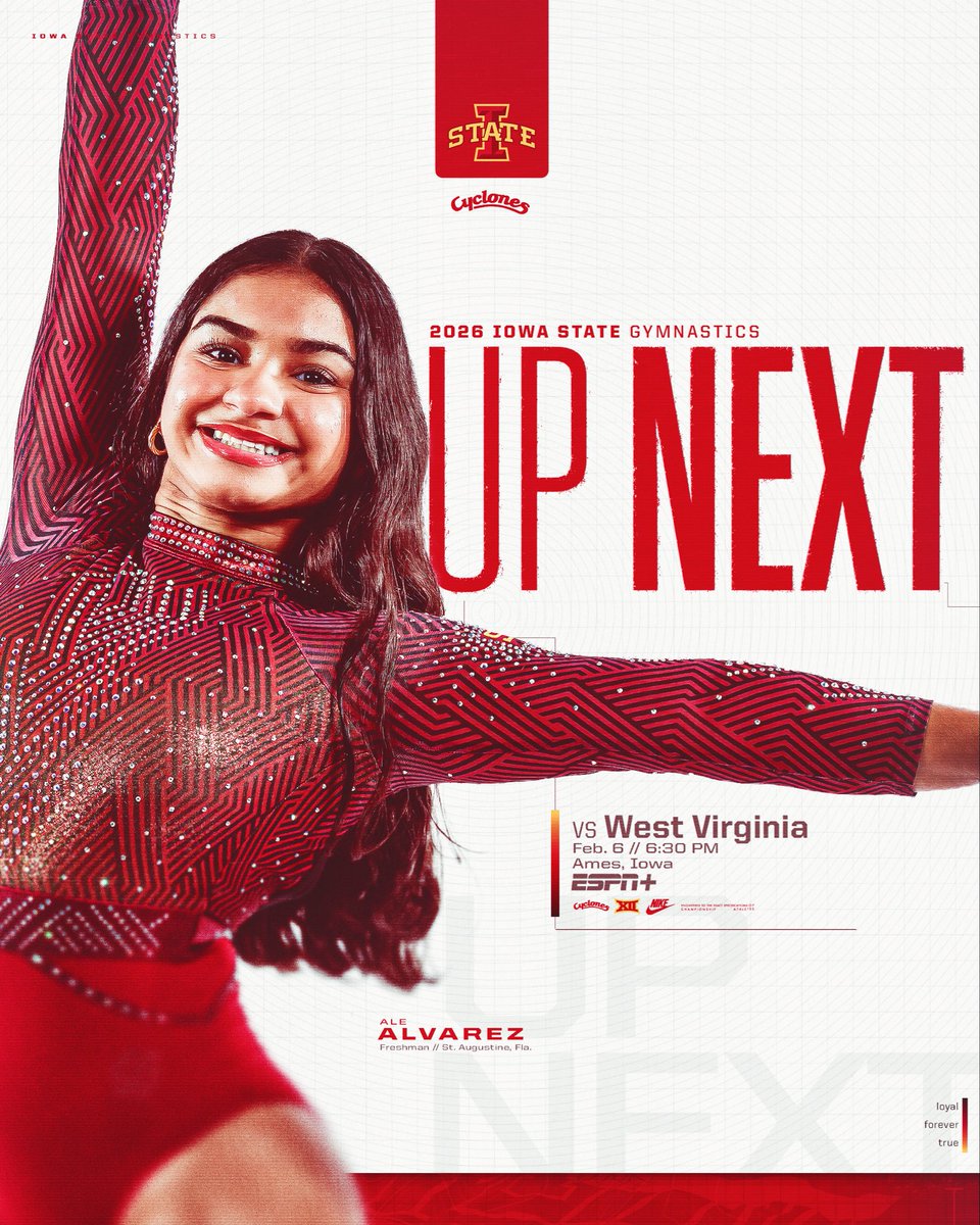 Iowa State Gymnastics tweet media