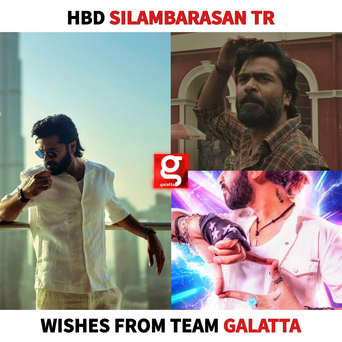 galattadotcom's tweet photo. Wishing Our Atman @SilambarasanTR_ many more happy returns of the day ♥️💥

#HBDSilambarasanTR #SilambarasanTR #Arasan #Galatta https://t.co/25vFP77Rwb