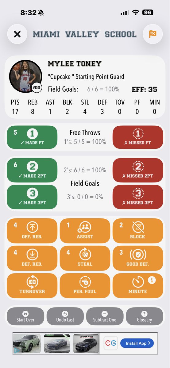 Mylee T. - Basketball Page only tweet media