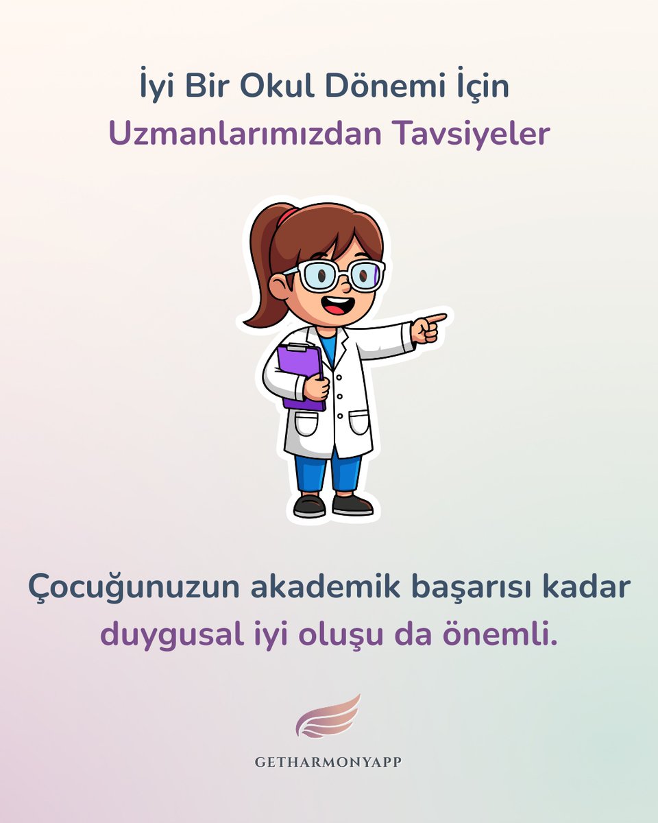 GetHarmonyApp's tweet photo. Yeni dönem için okul zilleri çaldı 🔔🏫📚 Çocuklarınızın hem daha başarılı, hem de daha sağlıklı bir dönem geçirmeleri için uzmanlarımıza kulak verelim 🎧

#yenidönem #okulaçıldı #okul #anne #çocuk https://t.co/RGI7W2DfMu