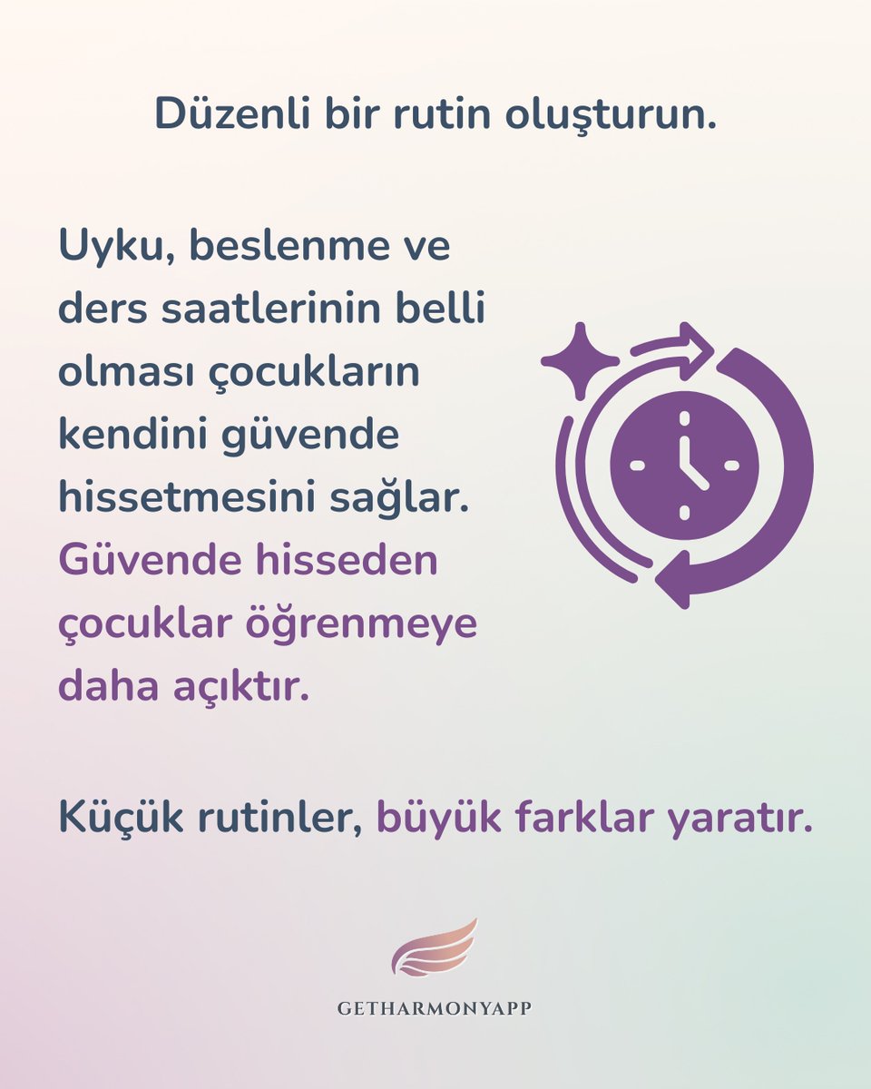 GetHarmonyApp's tweet photo. Yeni dönem için okul zilleri çaldı 🔔🏫📚 Çocuklarınızın hem daha başarılı, hem de daha sağlıklı bir dönem geçirmeleri için uzmanlarımıza kulak verelim 🎧

#yenidönem #okulaçıldı #okul #anne #çocuk https://t.co/RGI7W2DfMu