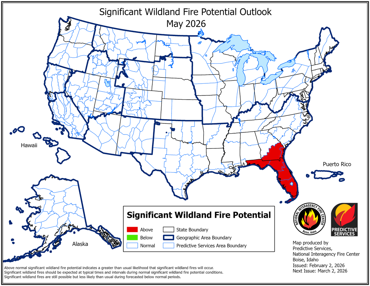National Interagency Fire Center tweet media