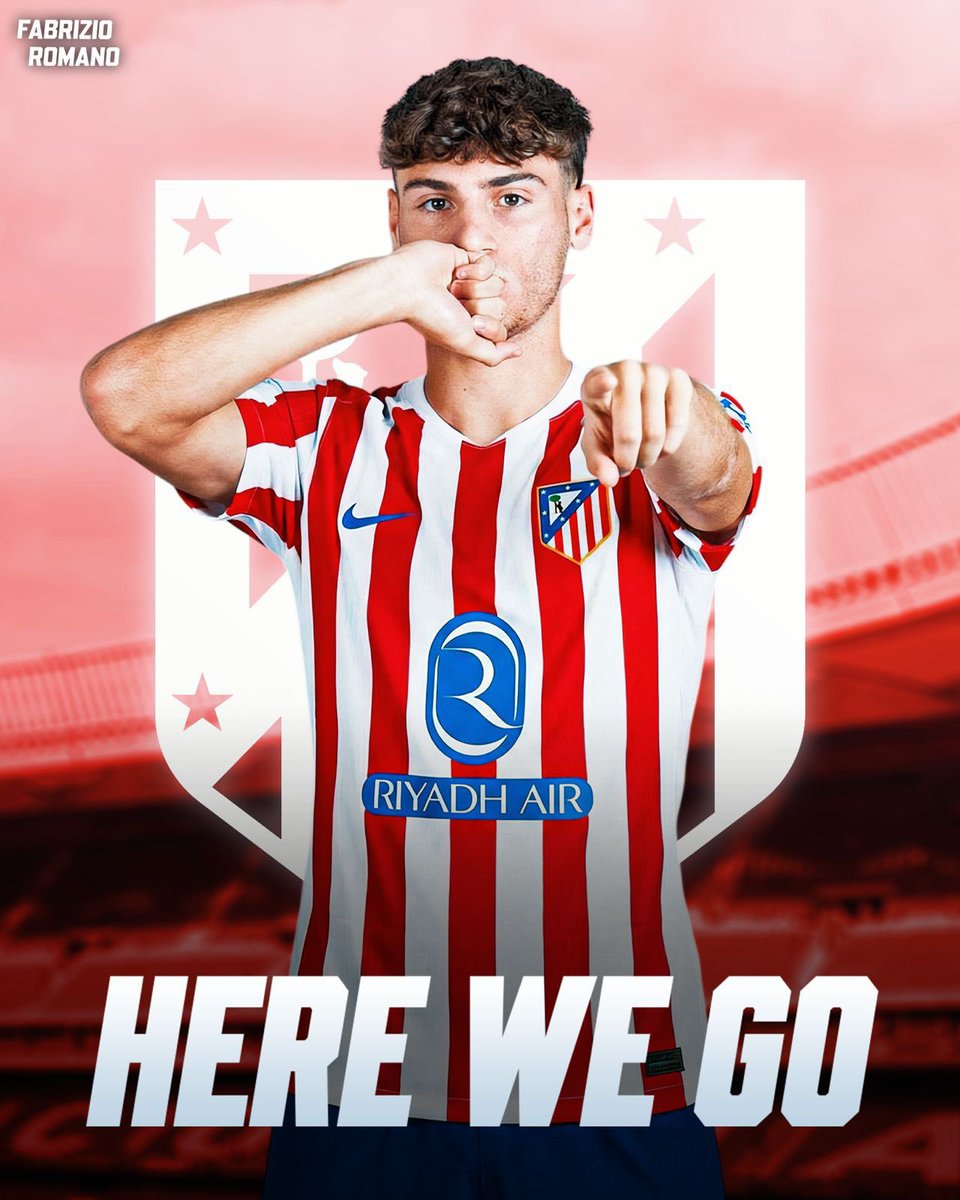 FabrizioRomano's tweet image. 🚨🔴⚪️ Atlético Madrid verbally agree deal to sign Rodrigo Mendoza from Elche, here we go!

€16m plus add-ons as package for the Spanish midfielder who has accepted the proposal.

Premier League clubs wanted him for next window but Mendoza accepts Atléti.