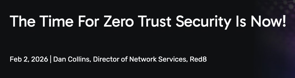Legacy NAC and Zero Trust solutions from traditional  vendors keep getting more complex and expensive to operate. <a href="/NileSecure/">Nile</a> partner over at <a href="/Red8IT/">Red8</a> shares his thoughts and guidance on why something new is needed - Now...  nilesecure.com/nile-insights/…