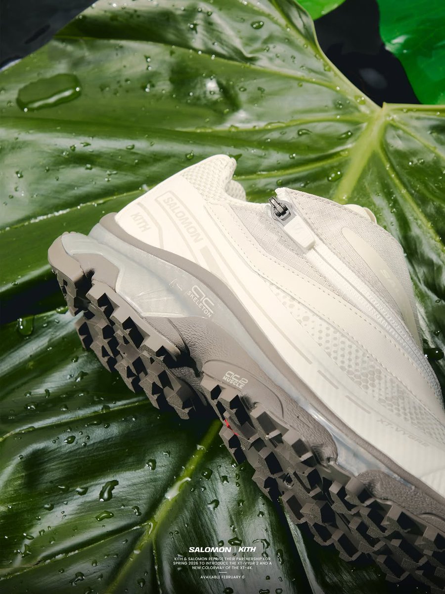Kith x Salomon XT-VYGR 2 "Vanilla Ice" 😮‍💨

🗓️ February 6th
💰 $200