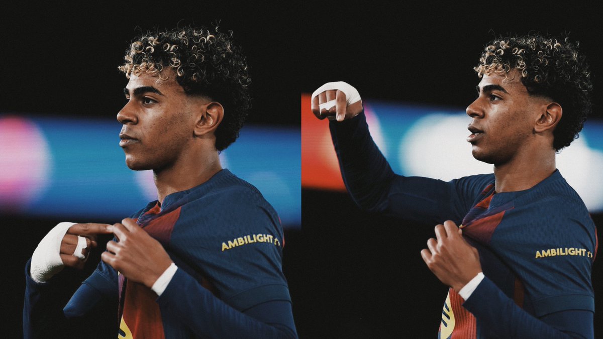 💙❤️ Lamine Yamal, at the MD gala: “I want to stay at Barcelona throughout my entire life” #FCB ⭐️