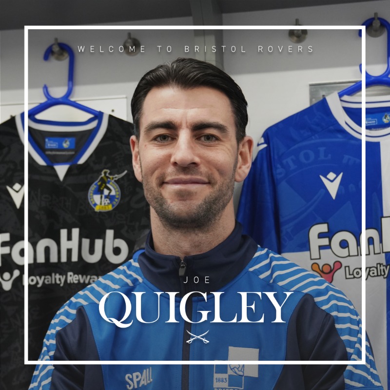 Official_BRFC's tweet photo. Welcome to the Gas, Joe Quigley! ⛽️

The striker joins from fellow Sky Bet League Two outfit Oldham Athletic for an undisclosed fee.