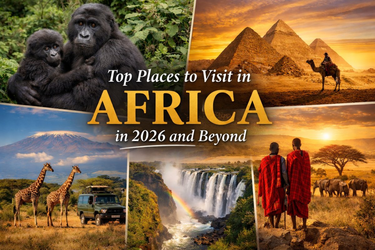 🌍 Top Must-Visit African Destinations in 2026 and Beyond – Safaris, Gorilla Trekking &amp; More!

Dreaming of Africa? From gorilla trekking in Uganda to Serengeti safaris — here are the top places to visit before 2026 ends!
👉 abmarketx.com/top-must-visit…
#AfricaTravel