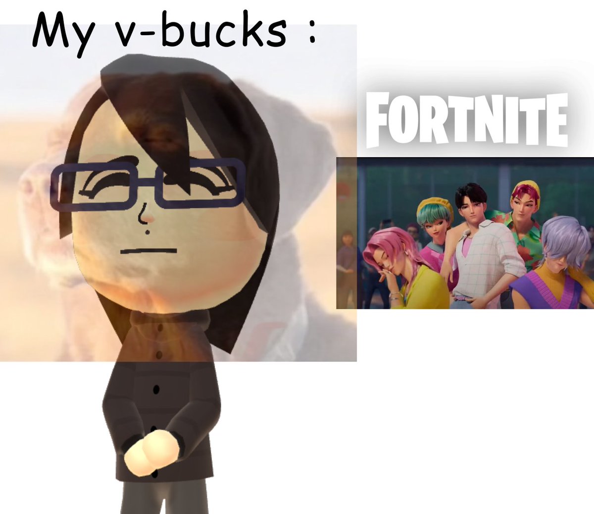 #Fortnite

My v-bucks when Fortnite x Saja Boys (K-pop demon hunters) :