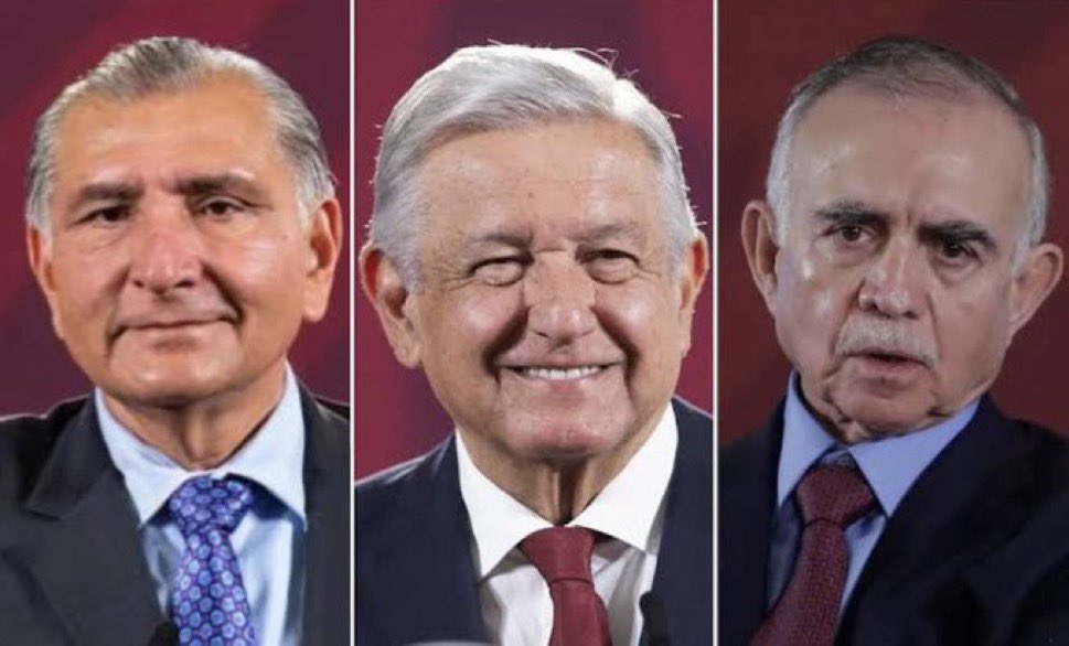 No debemos olvidar que los 2 hombres más cercanos a AMLO están señalados por vínculos con el narco.

Su secretario de Gobernación, Adán Augusto, ligado al cártel de "La Barredora".

Y su Jefe de Oficina, Alfonso Romo, acusado de lavarle dinero a los carteles a través de su casa