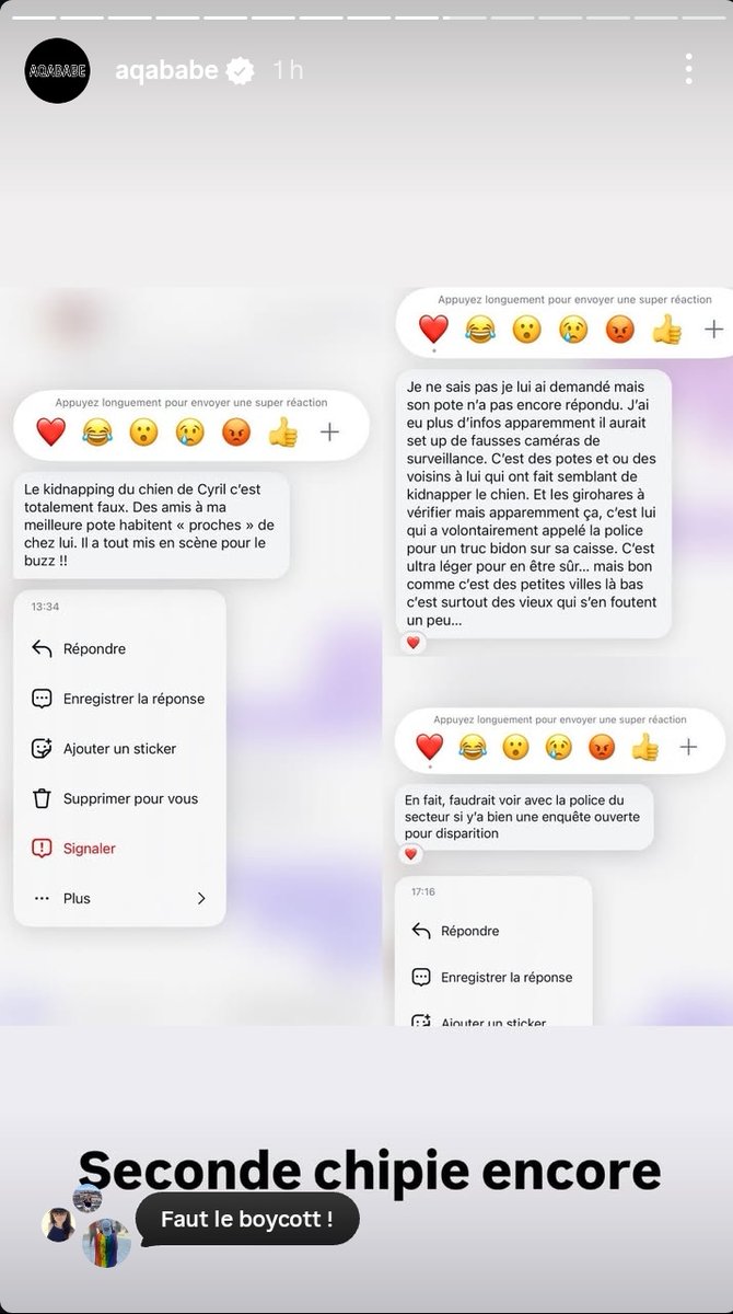 Donc Cyril Schreiner aurais fake le kidnapping d'Albert, après quand on sait qui a fake l'histoire avec les orbeez il y a quelques années c'était sur qu'il était cap de fake un truc qui arrive vraiment à des gens
Ps : depuis le début j'y est jamais cru
#cyrilschreiner