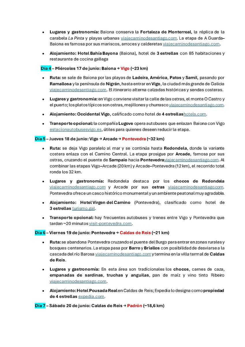JuanAGAmado's tweet image. ¿Saben que unos cuantos enamorados del Derecho vamos a hacer del 15 al 21 de junio ocho etapas del Camino de Santiago Portugués de la Costa? Partimos de una bonita localidad portuguesa y caminamos a orillas del mar, con buena charla, buenas viandas, buen humor... La primera etapa…